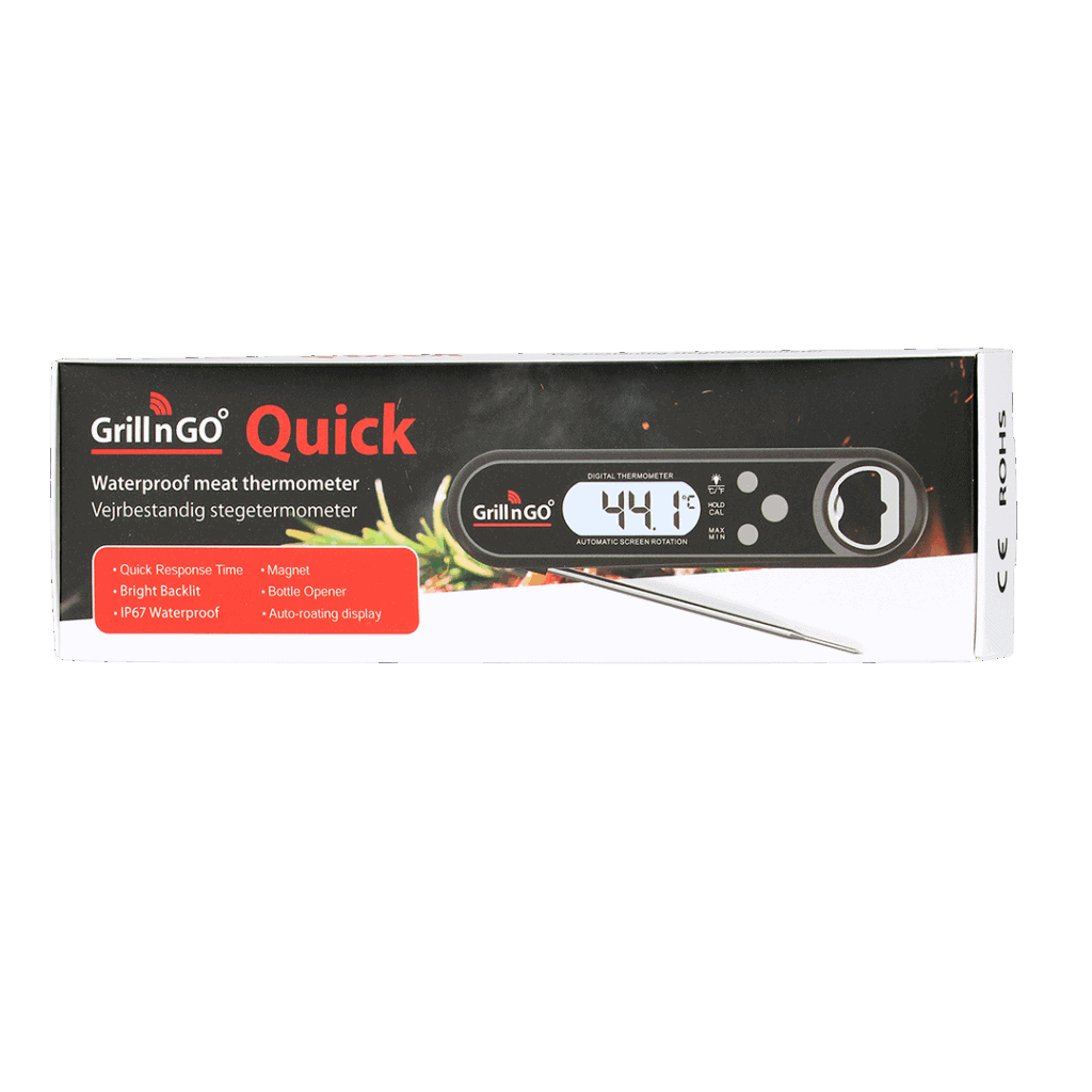GRILLNGO QUICK STEGETERMOMETER - Billede 3