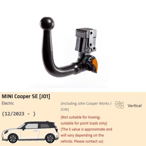 ARAGON AFTAGELIG CYKELTRÆK - MINI COOPER SE
