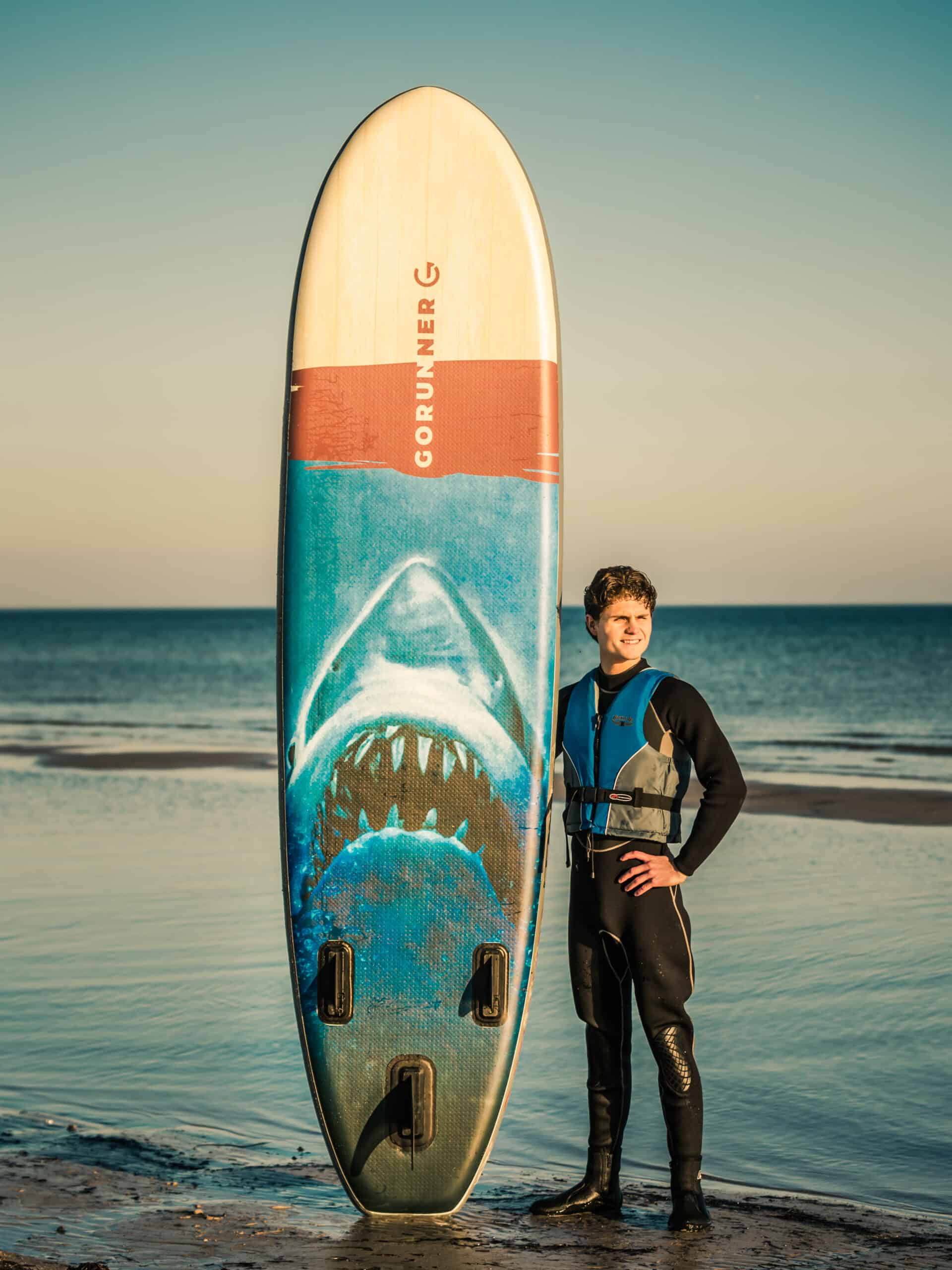 GORUNNER KAJAK-SUP SHARK SAMPAK - Billede 2