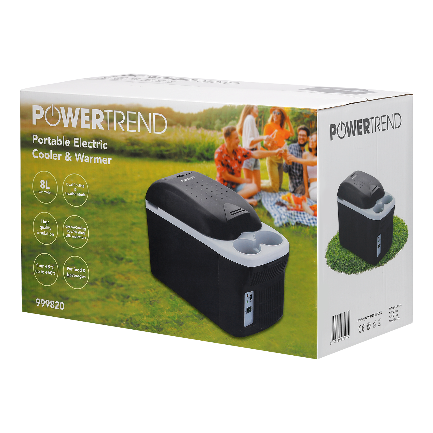 POWERTREND 12V KØLE-/VARMEBOKS 8L - Billede 2