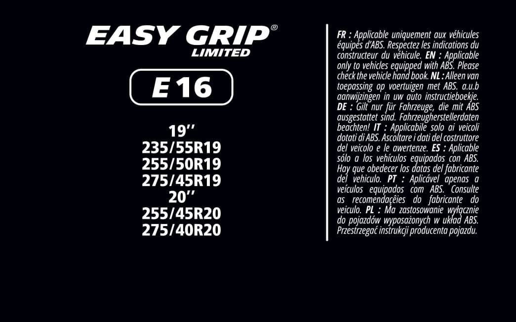 MICHELIN EASYGRIP LIMITED e16 - Billede 3