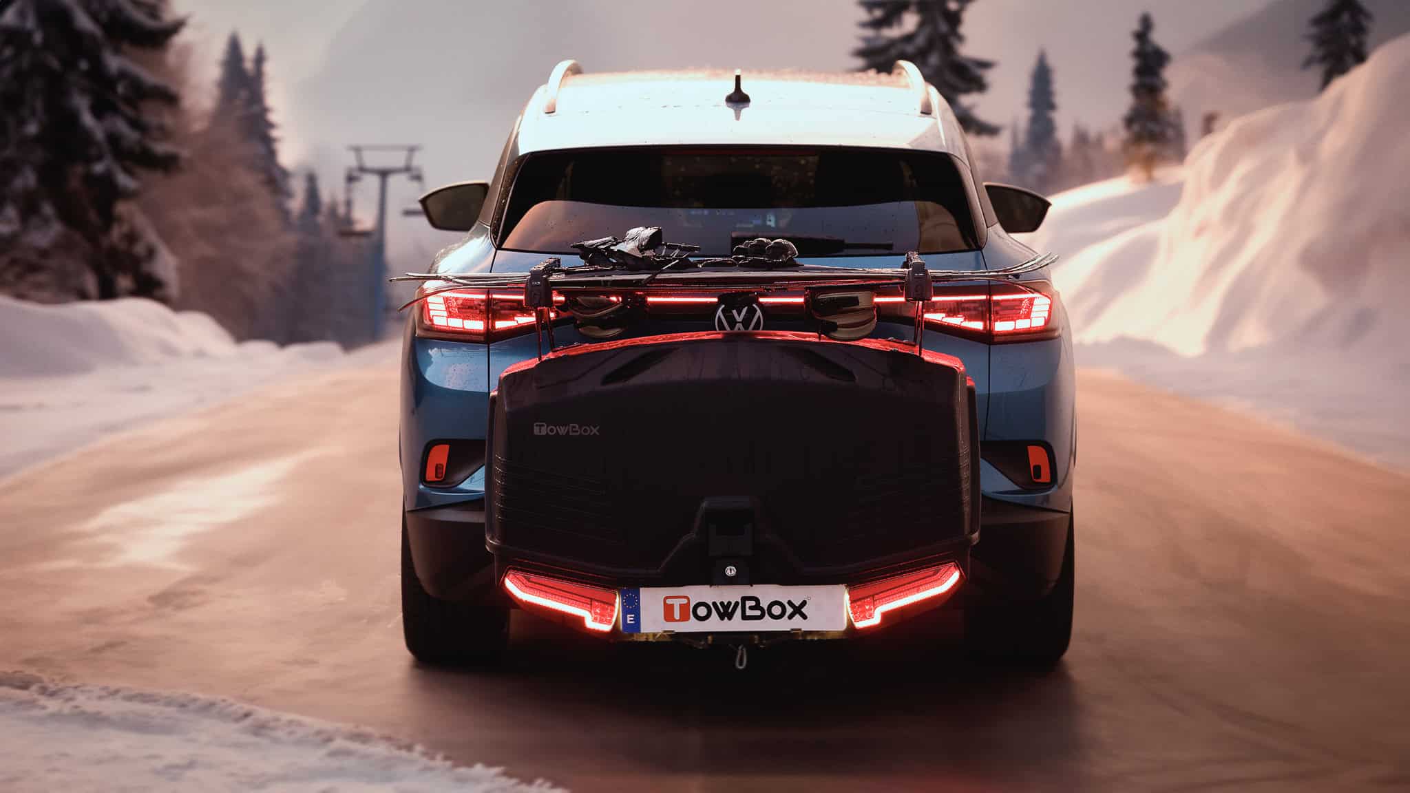 SKIHOLDER F/TOWBOX ALPHA - Billede 12