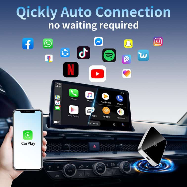 POWERTREND CARPLAY AI BOX - Billede 3