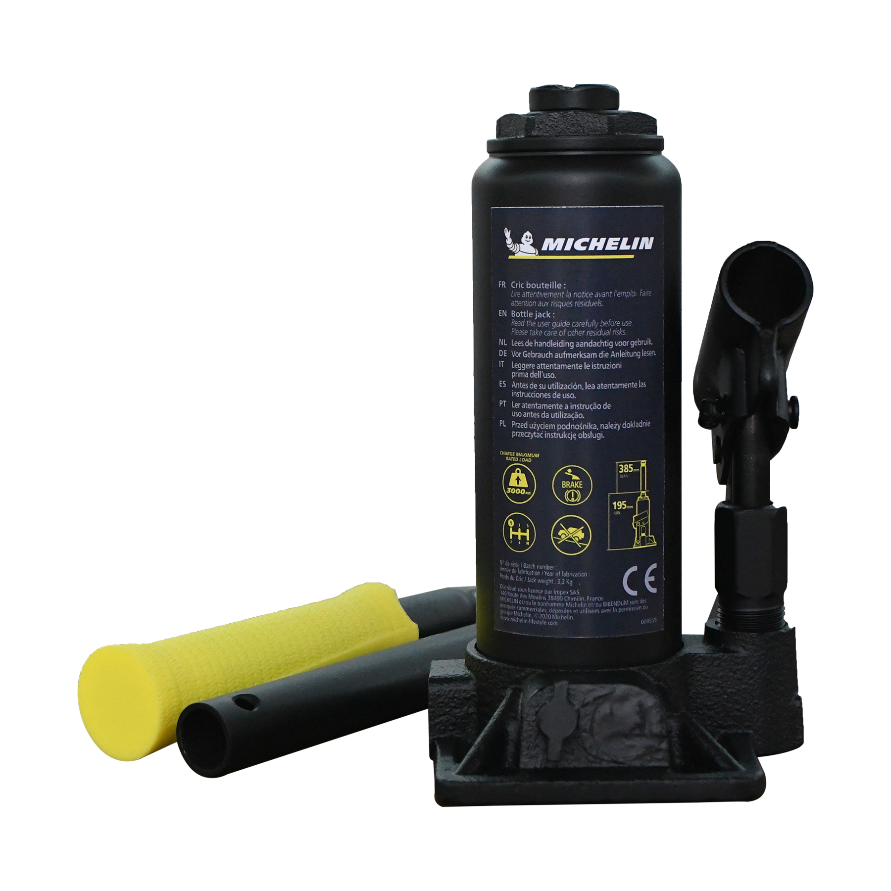 MICHELIN FLASKEDONKRAFT 3T - BLACK