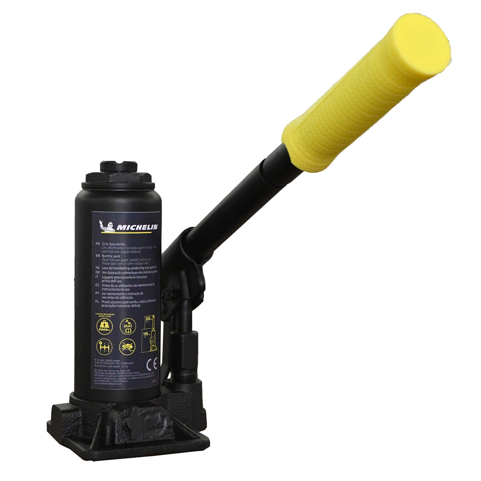 MICHELIN FLASKEDONKRAFT 3T - BLACK - Billede 4