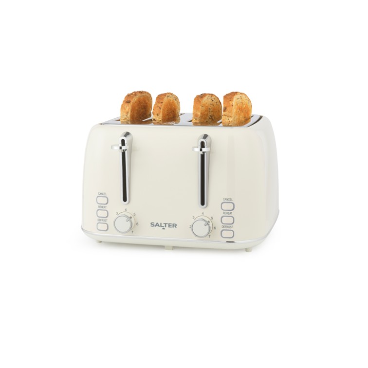 SALTER RETRO BRØDRISTER (4) – CREAM