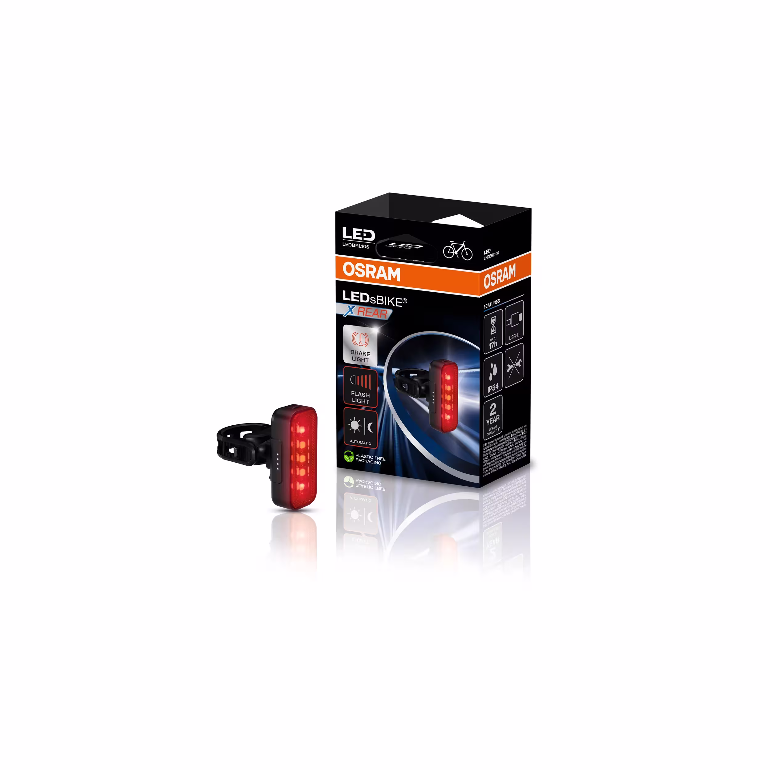 OSRAM LEDsBIKE X REAR BAGLYGTE