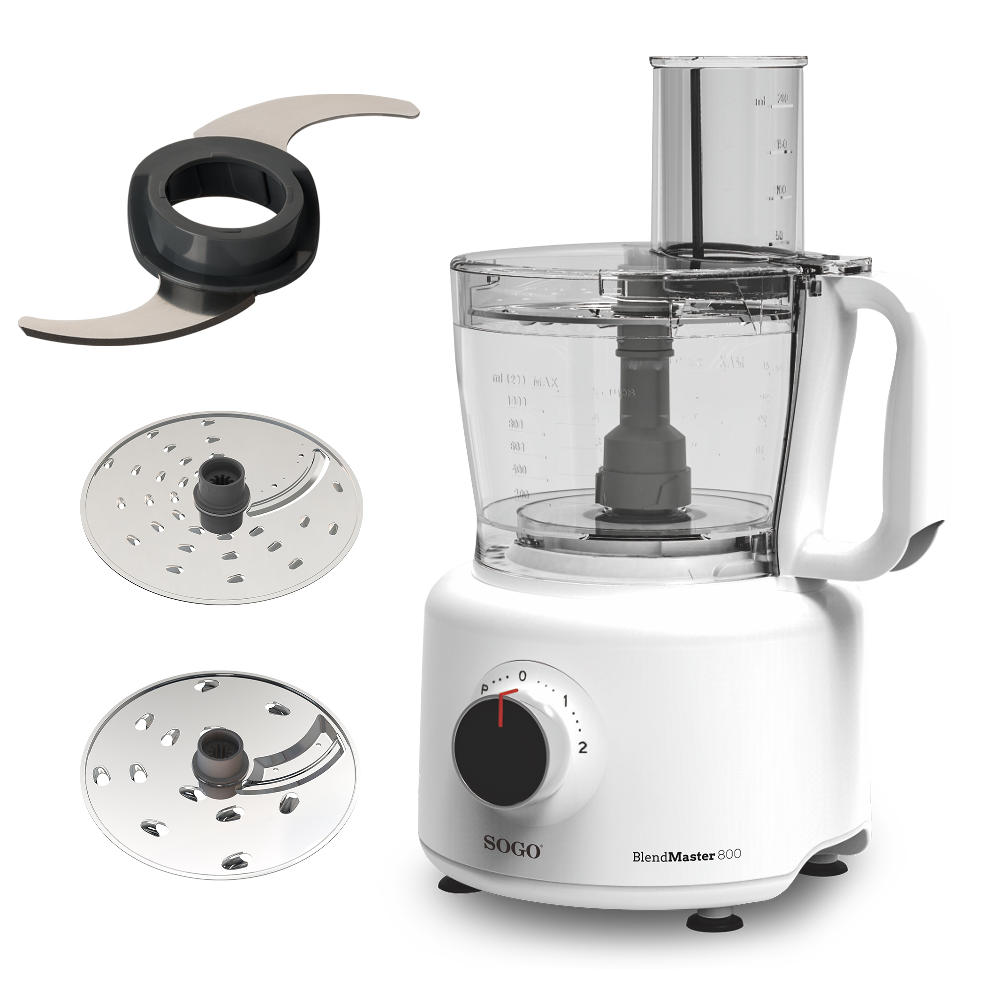 SOGO FOODPROCESSOR BLEND MASTER800 - Billede 4